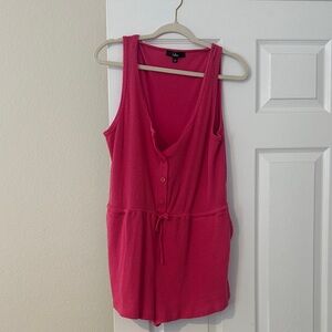 Lulu's Vibrant Pink Sleeveless Tank Top